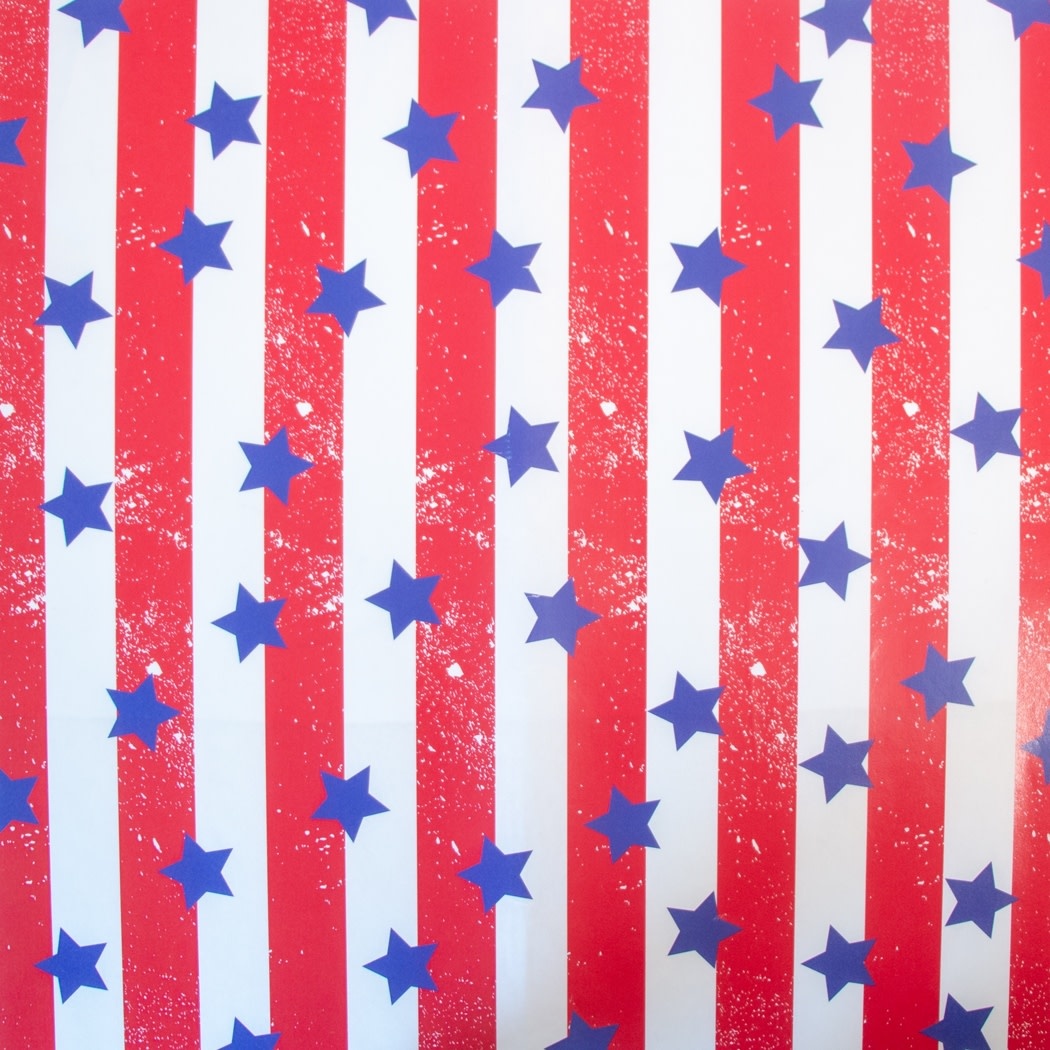 Boston International All American Grub Paper Patriotic - Eat Drink Host