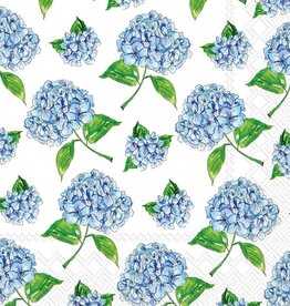 Boston International Paper Cocktail Napkins 20ct Hydrangea Scatter Rosanne Beck