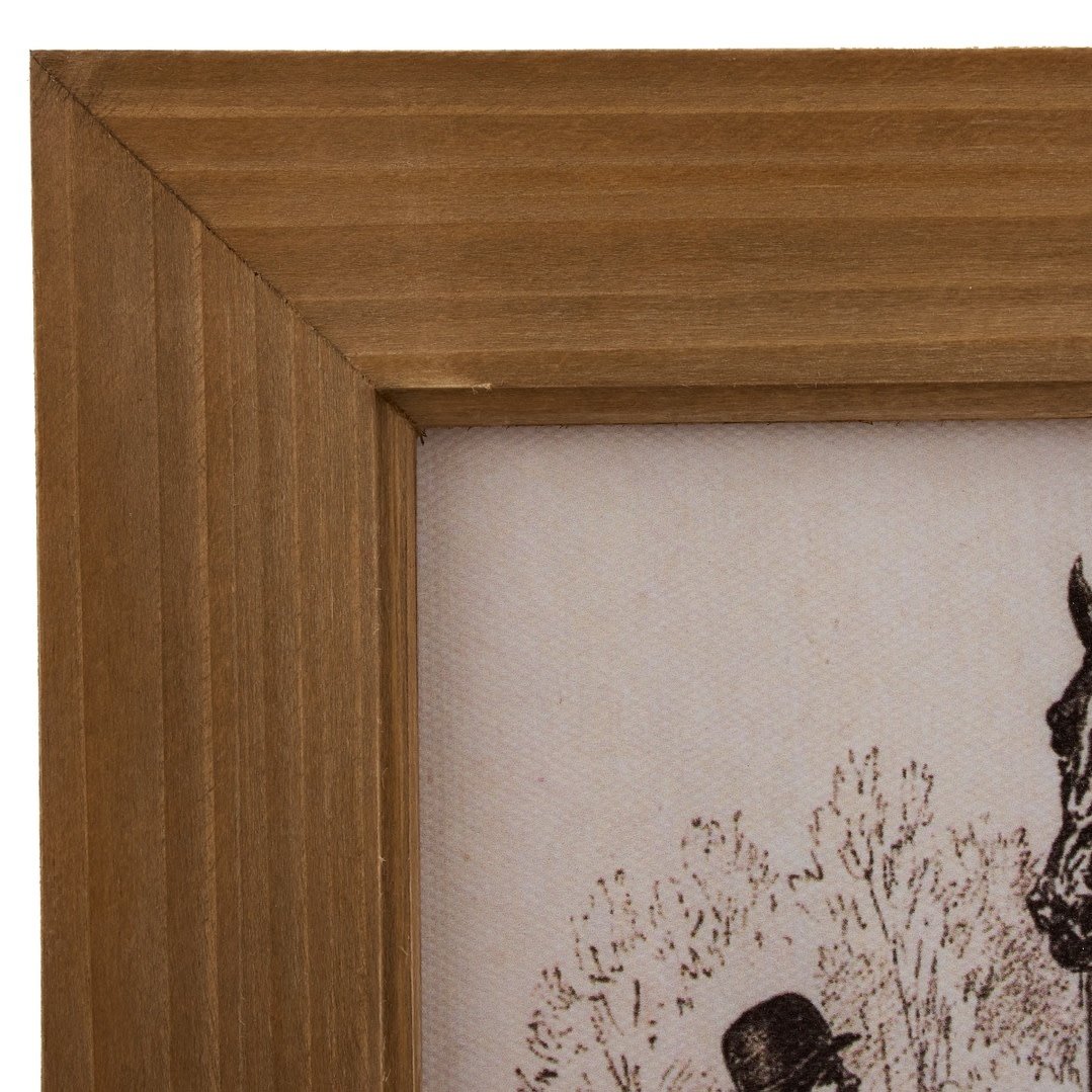 Primitives by Kathy PBK Horse Sketch Framed Wall Art