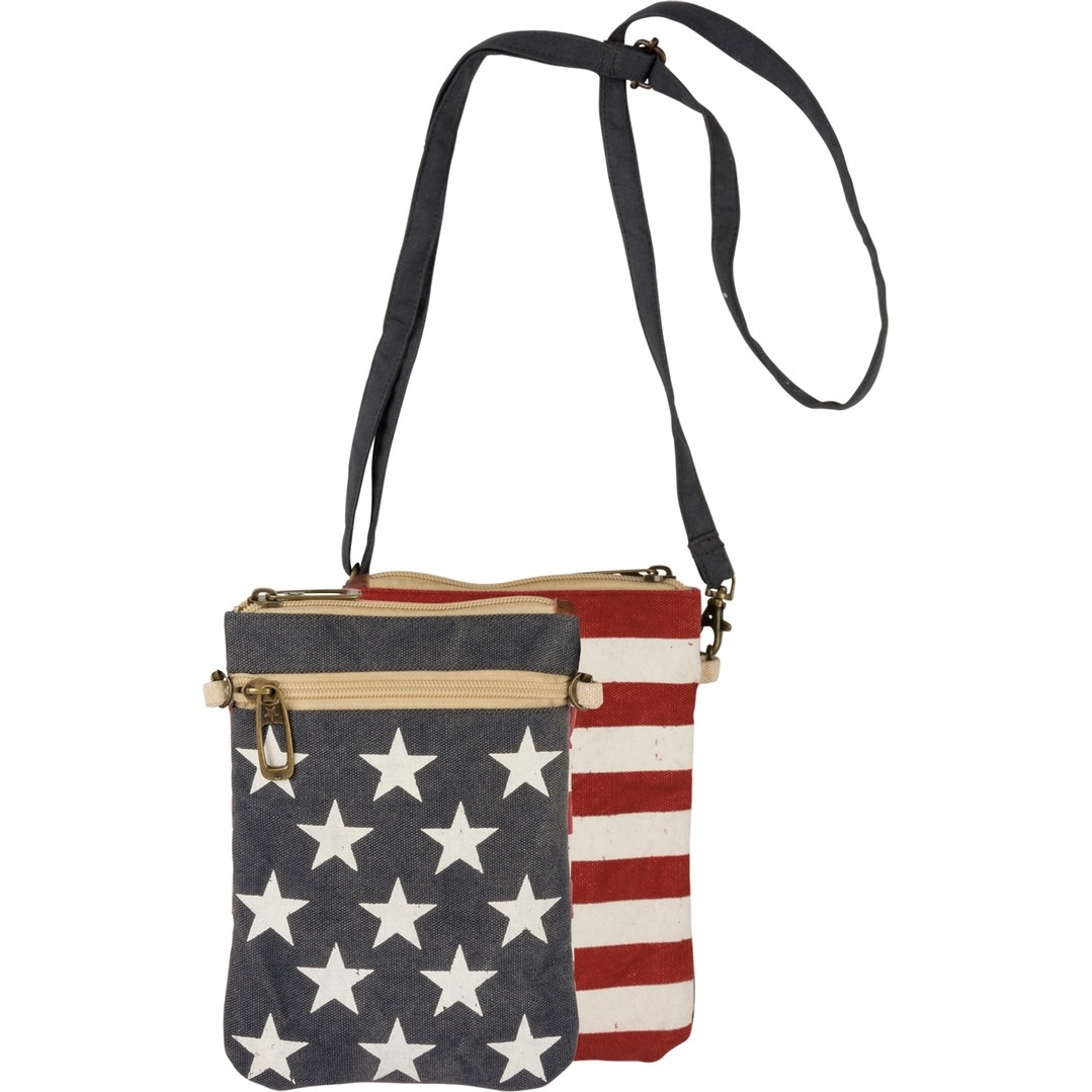 Primitives by Kathy PBK Stars And Stripes Crossbody Bag