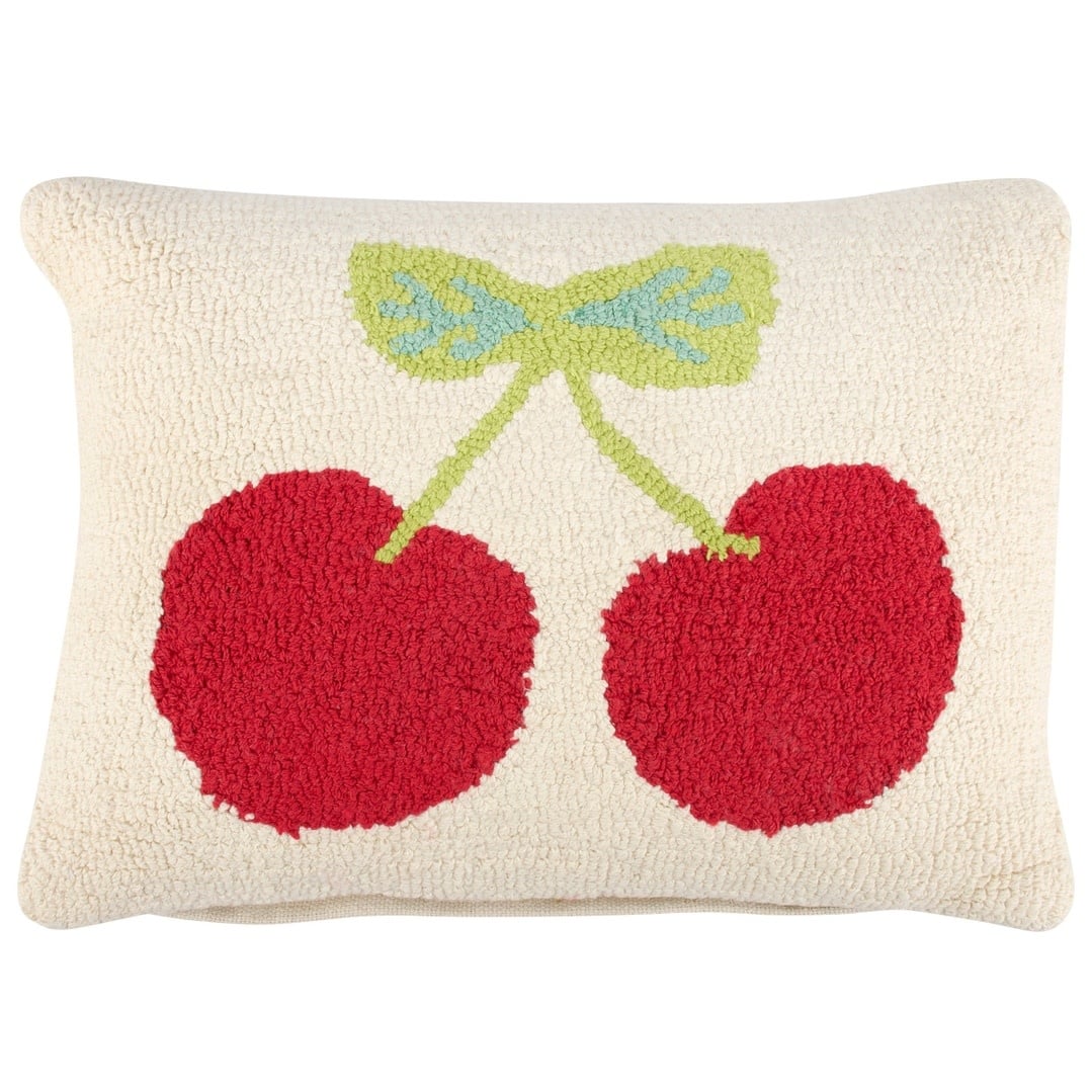 Primitives by Kathy PBK Cherries Pillow