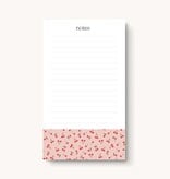 Elyse Breanne Design Painted Cherries Lined Notepad