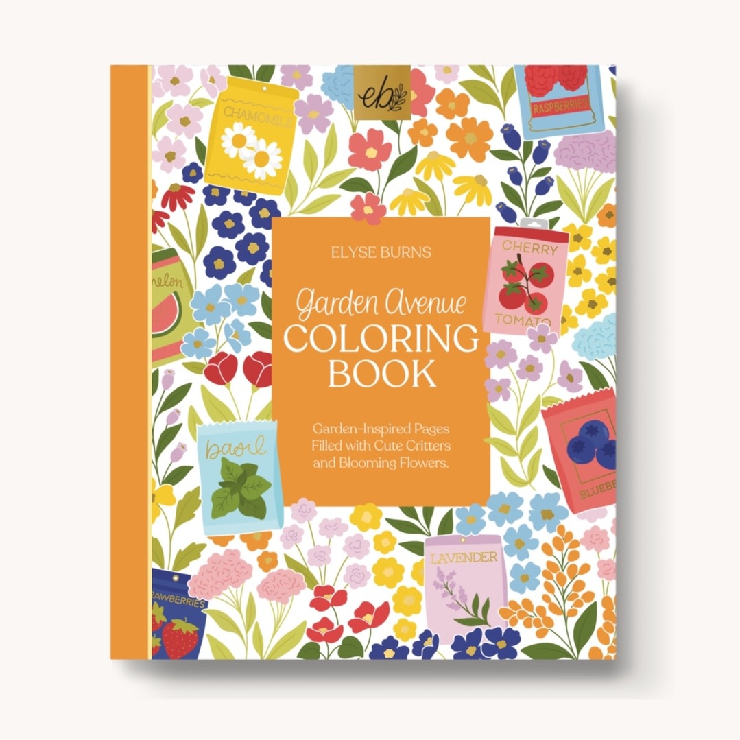 Elyse Breanne Design Garden Avenue Coloring Book