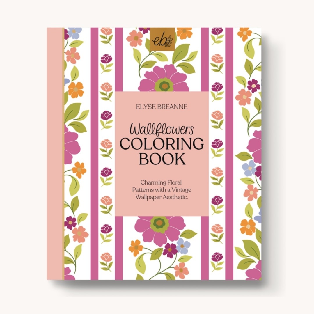 Elyse Breanne Design Wallflowers Coloring Book