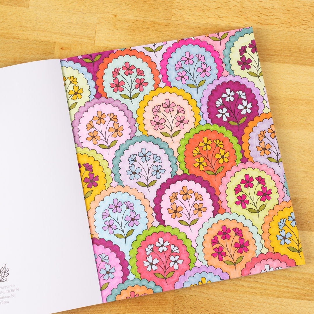 Elyse Breanne Design Wallflowers Coloring Book