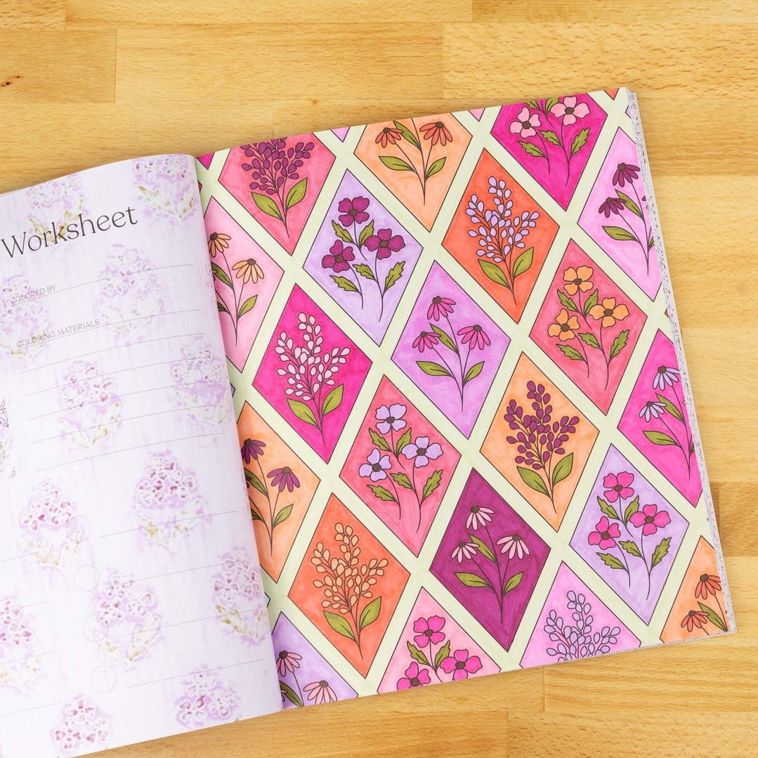 Elyse Breanne Design Wallflowers Coloring Book