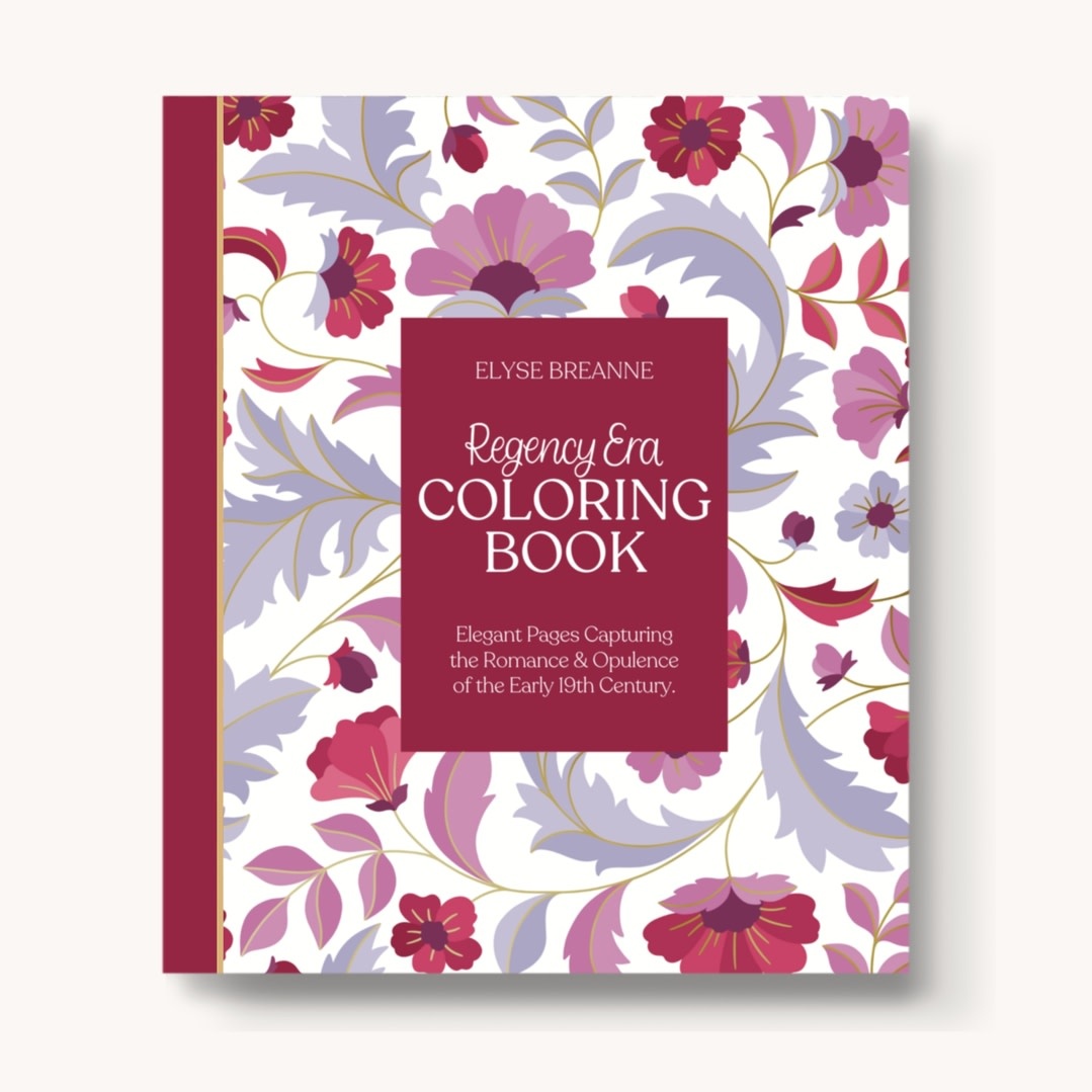 Elyse Breanne Design Regency Era Coloring Book