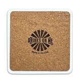 Drinks on Me COASTER Cancel Plans | Funny Home Gift | Home Bar Decor
