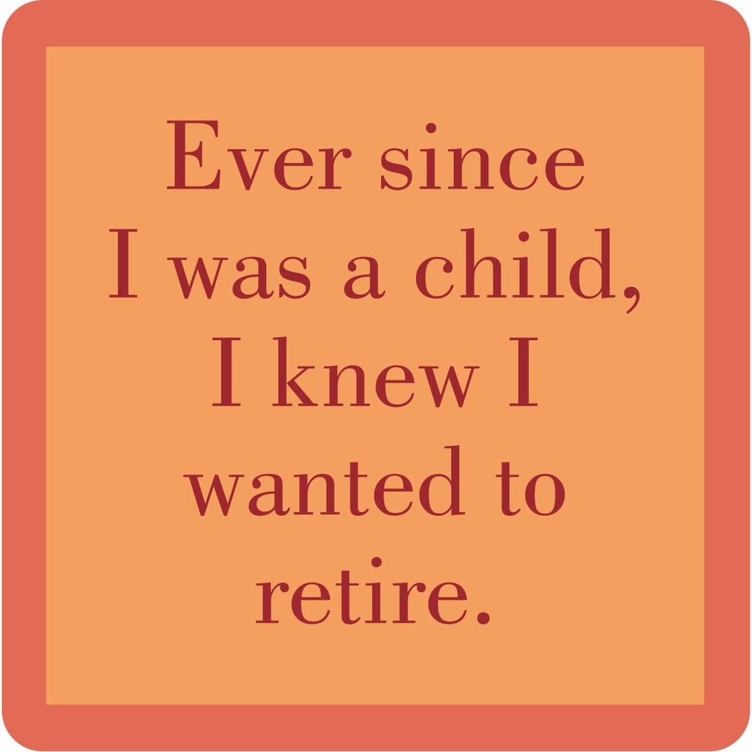 Drinks on Me COASTER I was a Child | Funny Home Gift | Home Bar Decor