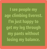 Drinks on Me COASTER Climbing Everest | Funny Home Gift | Home Bar Decor