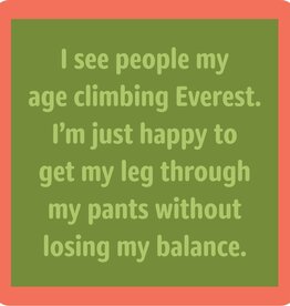 Drinks on Me COASTER Climbing Everest | Funny Home Gift | Home Bar Decor