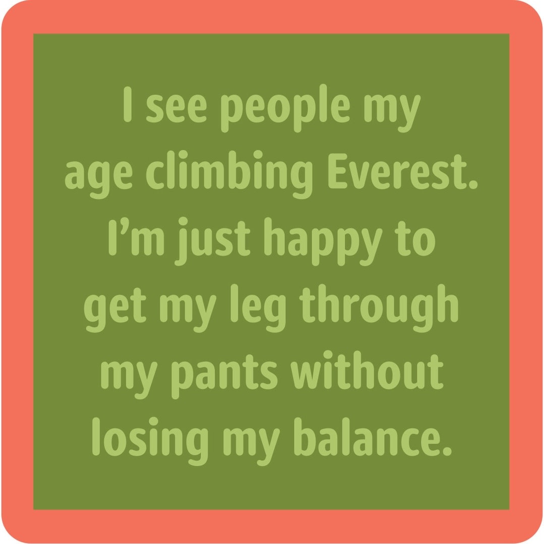 Drinks on Me COASTER Climbing Everest | Funny Home Gift | Home Bar Decor