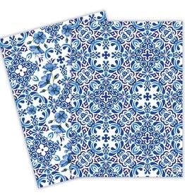 Michel Design Works MDW Indigo Seas Kitchen Towel Set of 2