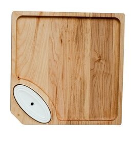 nora fleming updated maple wood cheese board with groove (CH4B) nora fleming