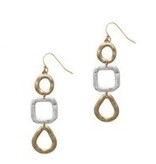 Meghan Browne Style EAR: OVA GOLD SILVER