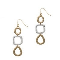 Meghan Browne Style EAR: OVA GOLD SILVER