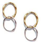 Meghan Browne Style Gold Silver Earrings