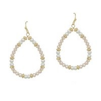 Meghan Browne Style EAR: SASHA PINK PEARL