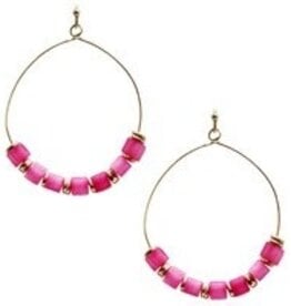 Meghan Browne Style EAR: TWIN FUSCHIA