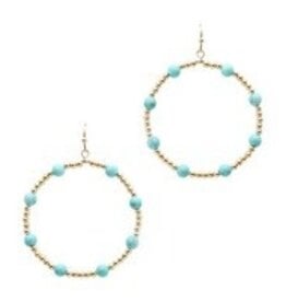 Meghan Browne Style EAR: ZEVA TURQUOISE