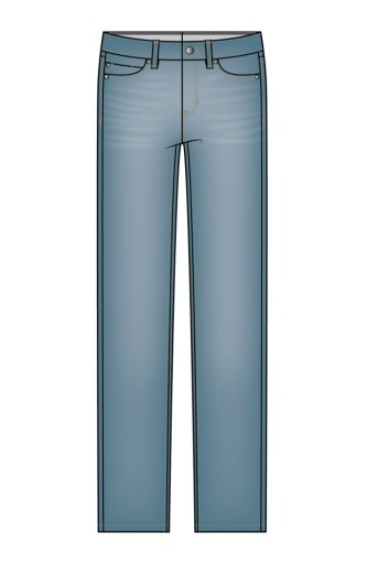 Liverpool Los Angeles kennedy crop straight 27in ins