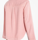 Liverpool Los Angeles high/ low denim shacket