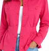 Liverpool Los Angeles relaxed shacket w/ side ties