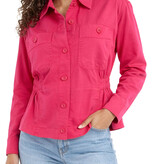 Liverpool Los Angeles relaxed shacket w/ side ties