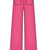 Liverpool Los Angeles crop wide leg w/ patch pockets 27' ins