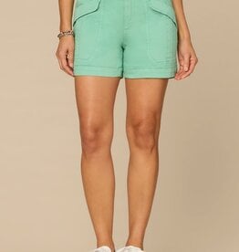 Democracy Seaglass 4.5/23" "AB" Solution High Rise Double Button Utility Short