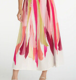 Liverpool Los Angeles pull on woven maxi skirt