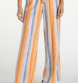 Liverpool Los Angeles pull on drawstring waistband wide leg