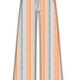 Liverpool Los Angeles pull on drawstring waistband wide leg