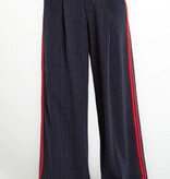 Liverpool Los Angeles wideleg pleated trouser with side stripe - 30' ins