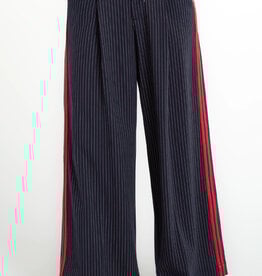 Liverpool Los Angeles wideleg pleated trouser with side stripe - 30' ins