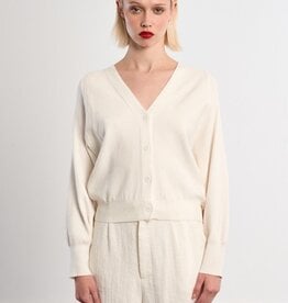 Molly Bracken Offwhite Young Ladies Knitted Cardigan