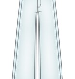 Liverpool Los Angeles stride crop wide leg w/ embroidered side seam