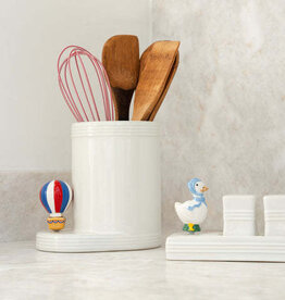 nora fleming porch pal mini (porch goose with bonnet) A454