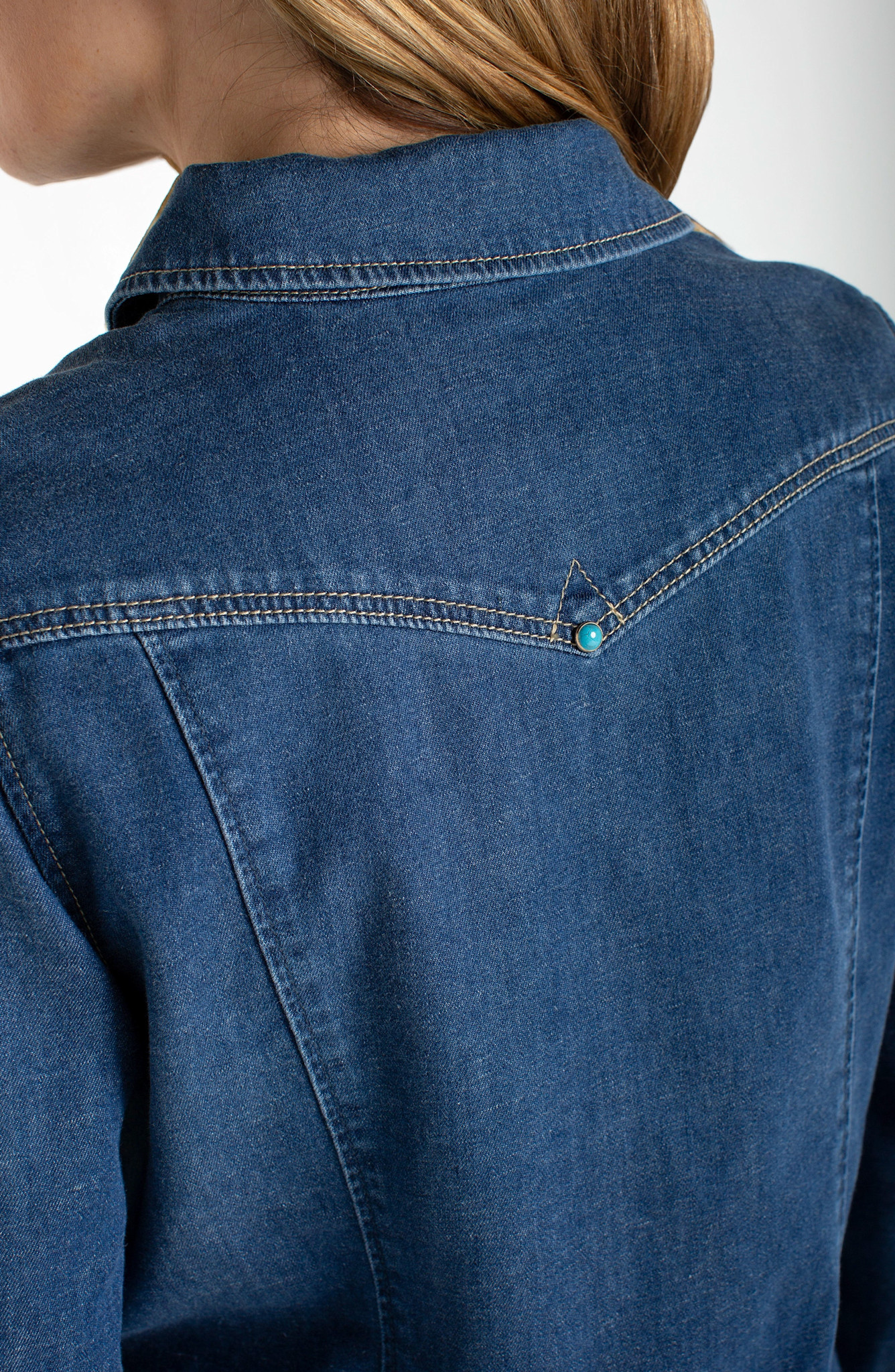 Liverpool Los Angeles western slim shirt