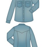 Liverpool Los Angeles western slim shirt