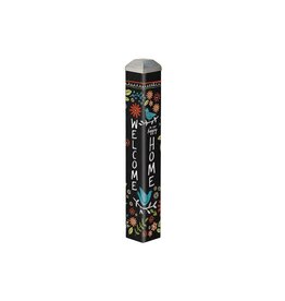 Lori Seibert Chalkboard Floral 10" Mini Art Pole