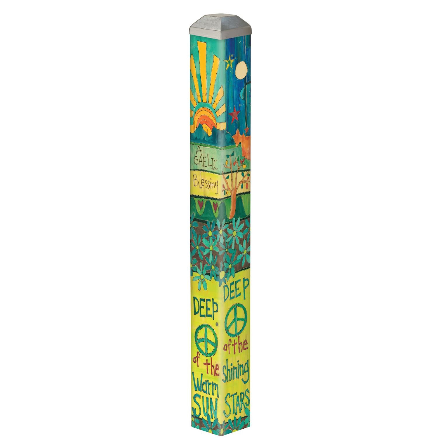 Studio M Gaelic Blessing 16" Mini Art Pole