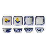 FLEURISH SMALL Hand-Painted Stoneware Dish w/ Lemons (various)