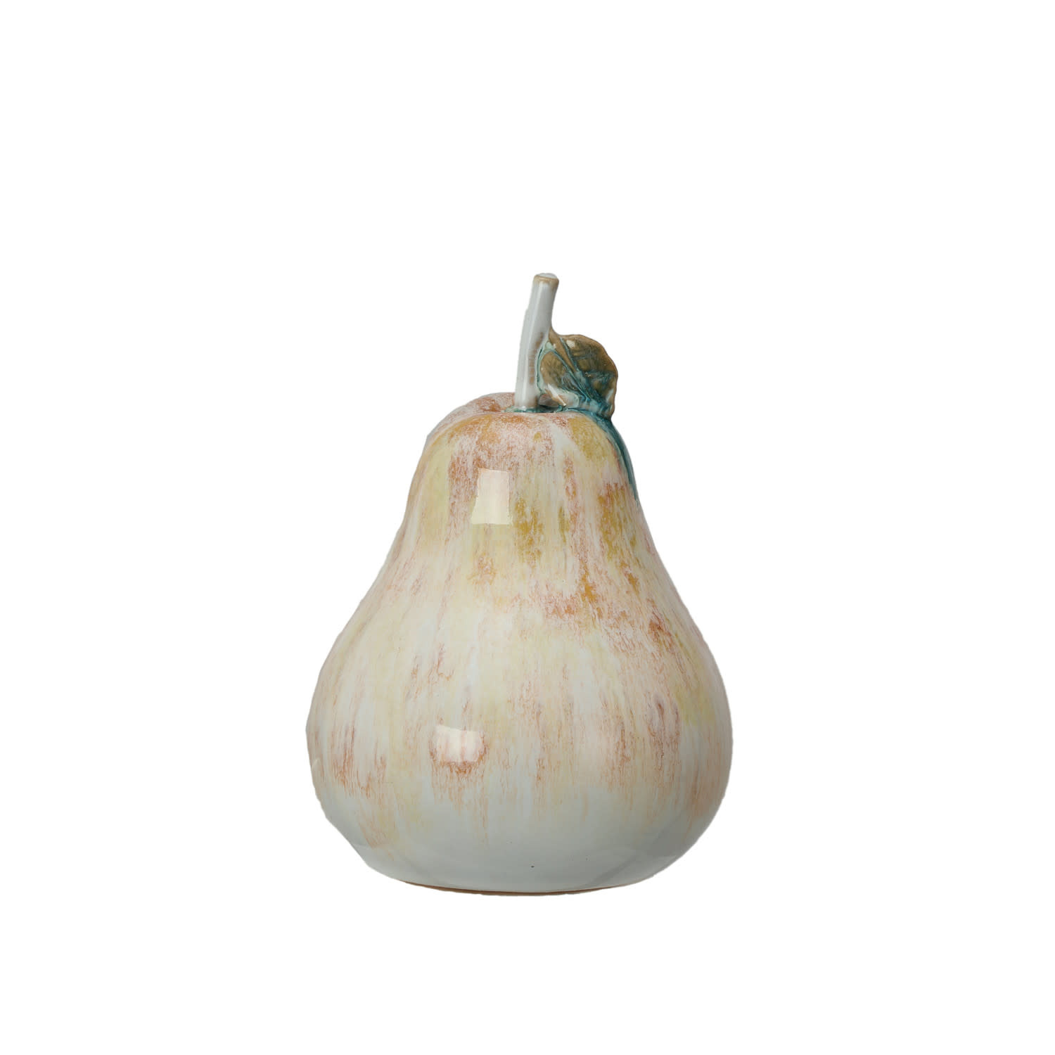 FLEURISH Stoneware Pear, Reactive Glaze (Each One Will Vary)