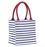 Bateau Stripe Navy Reusable Itsy Bitsy Mini Tote