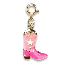 Charm It! Gold Cowboy Boot Charm