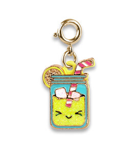 Charm It! Gold Glitter Lemonade Charm