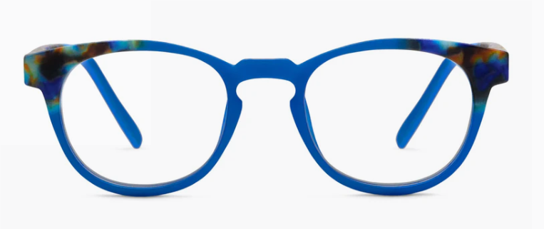 Peepers Cobalt/Cobalt Tortoise Chester Blue Light Reading Glasses
