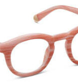 Peepers Pink Horn Stardust Blue Light Reading Glasses
