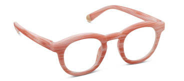 Peepers Pink Horn Stardust Blue Light Reading Glasses